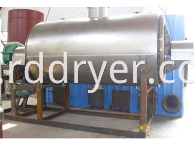 Batchwise Stainless Steel Made Vacuum Rake Dryer Machine